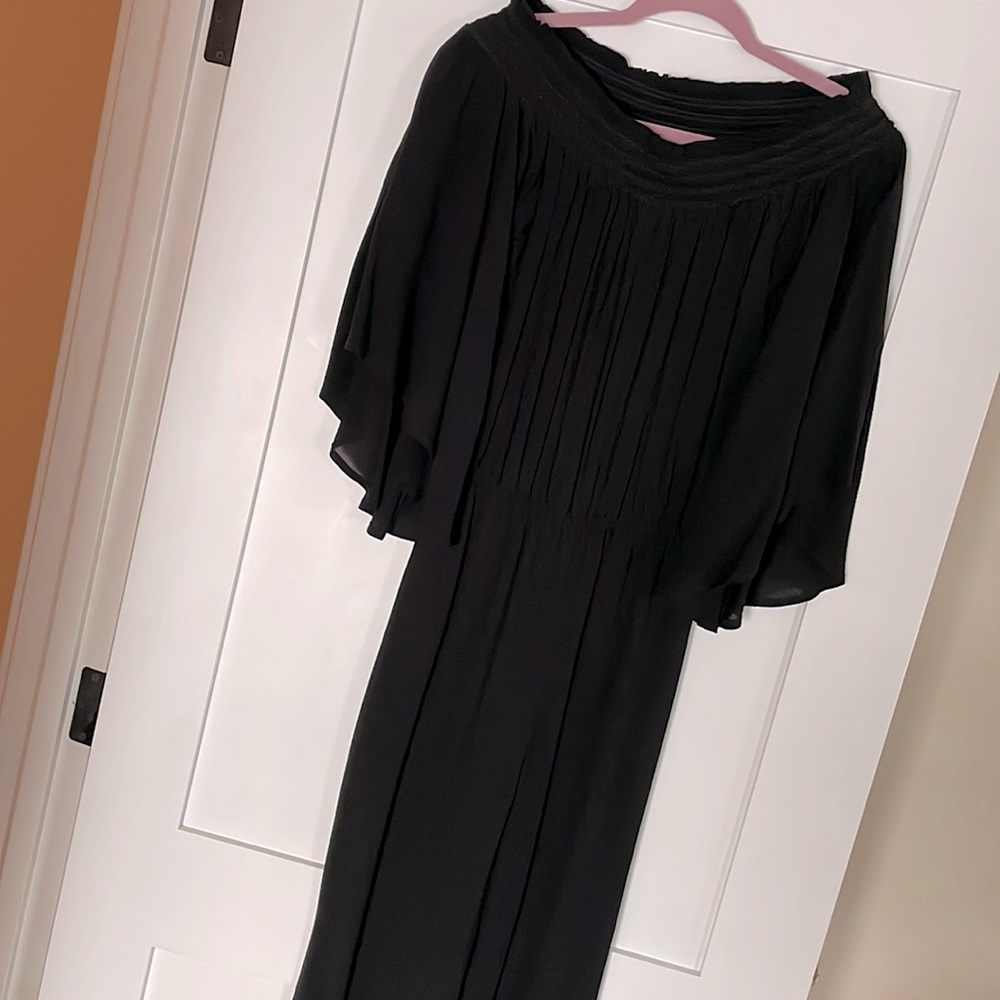 Gorgeous Karen Kane Off-the-Shoulder Black Jumpsuit EUC